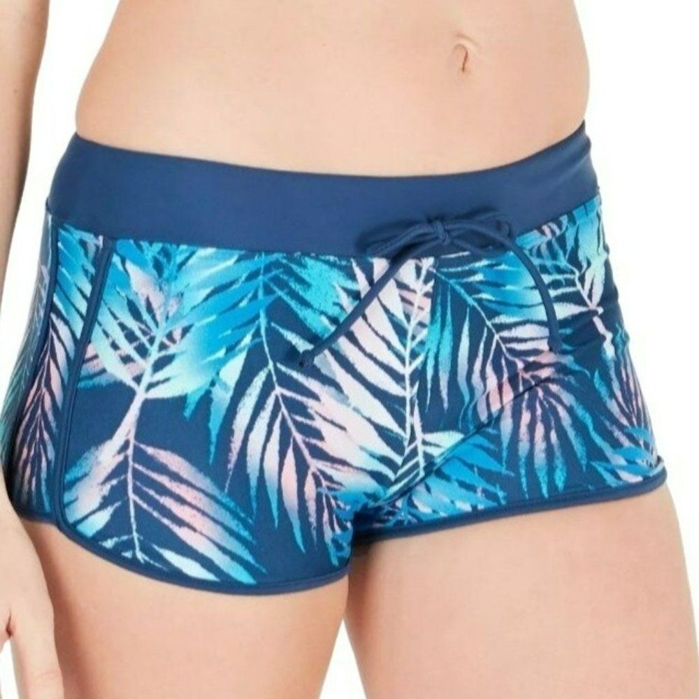 Womens Palm Printed Swim Shorts From GO by Gossip Size‎ M New
